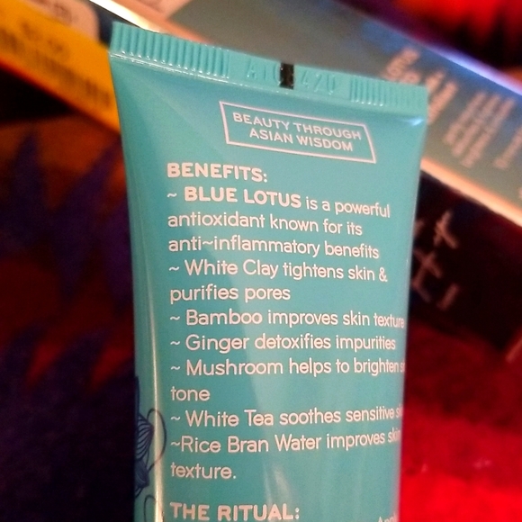 Purlisse Blue Lotus Seed Mud Mask + Exfoliant  NIB - Picture 4 of 5